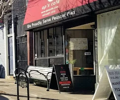 AP's Cafe storefront on 24th Street